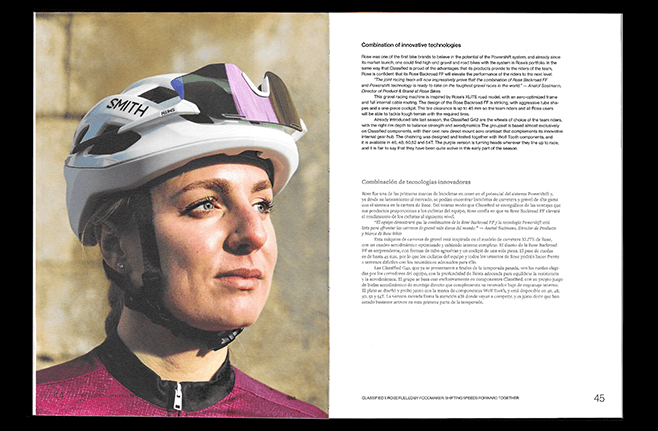 Dirección de arte y maquetación editorial en RAW Cycling Magazine