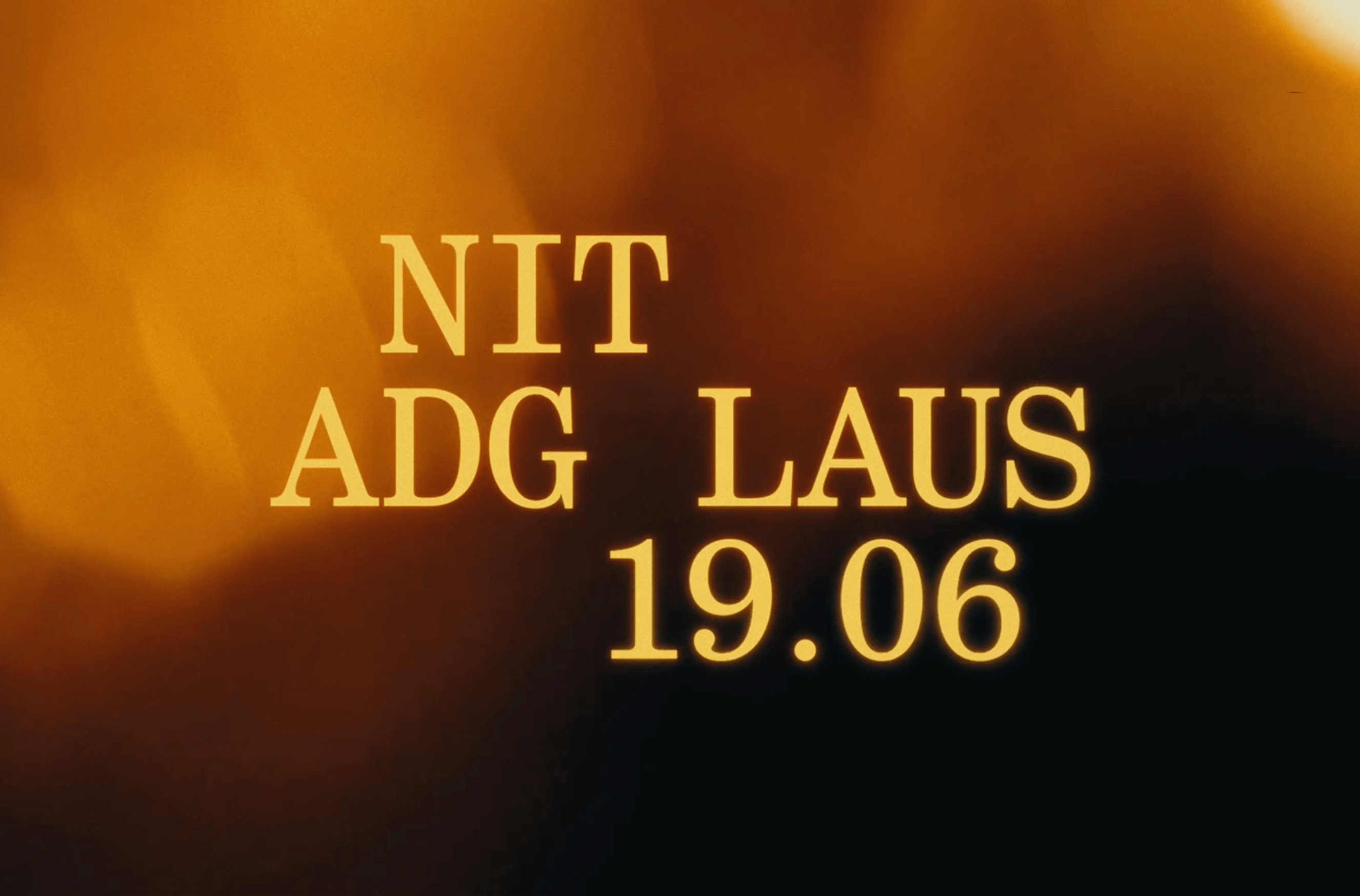 Cartela de la Nit ADG Laus, cápsula audiovisual de la campaña Rituales 2025.