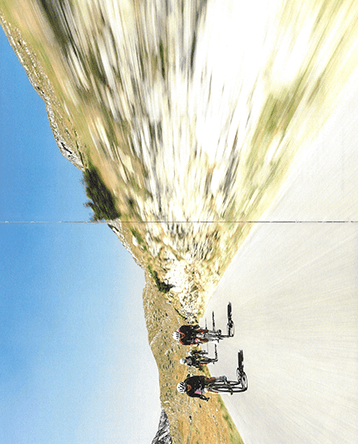 Diseño editorial de RAW Cycling Magazine Issue Zero